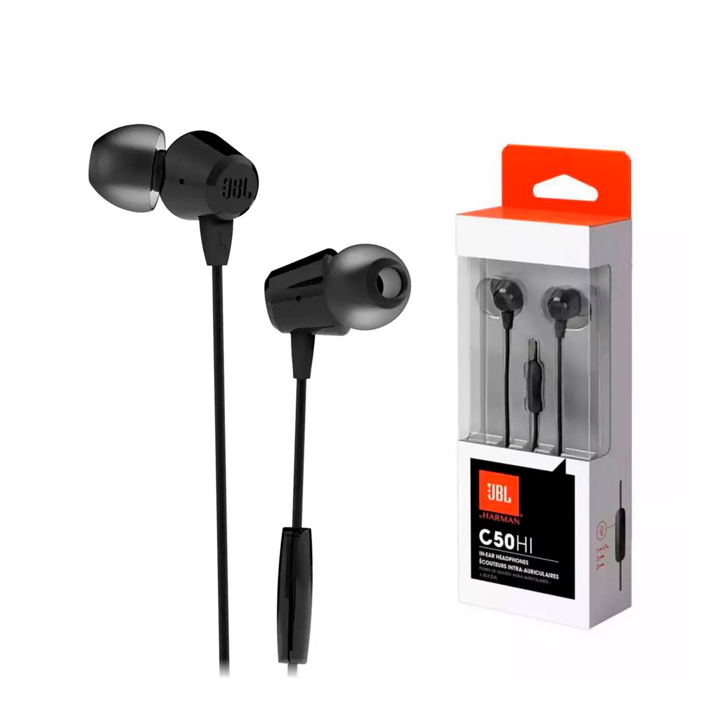 Audifonos JBL C50HI Harman In-Ear 3.5mm Manos Libres - Mayorista de Tecnología