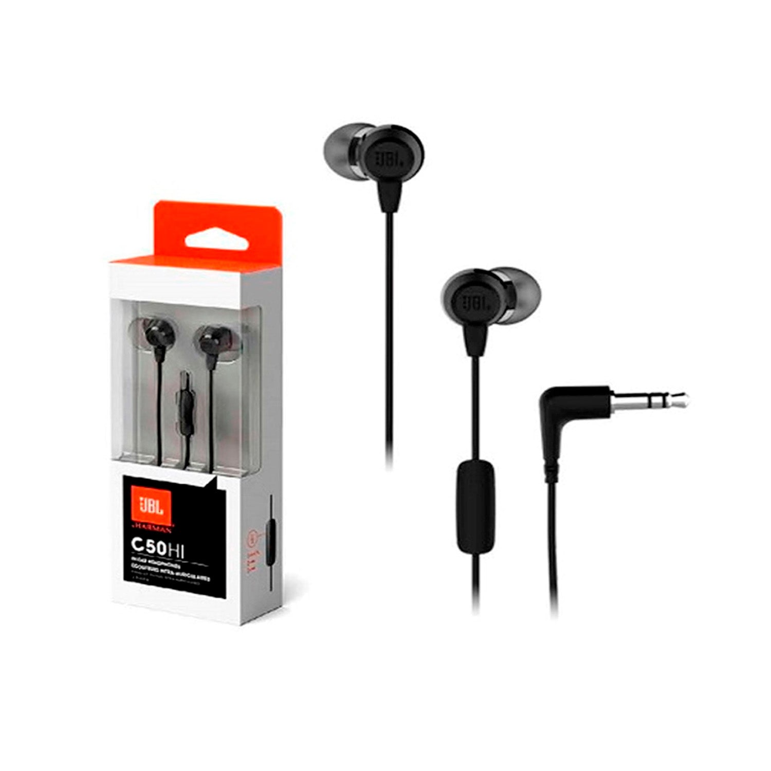 Audifonos JBL C50HI Harman In-Ear 3.5mm Manos Libres - Mayorista de Tecnología